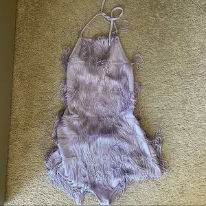 Pretty Little Thing Fringe Romper